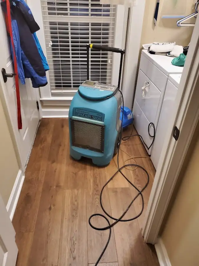 Commercial dehumidifier deployed for Crawl Space Restoration in Walker