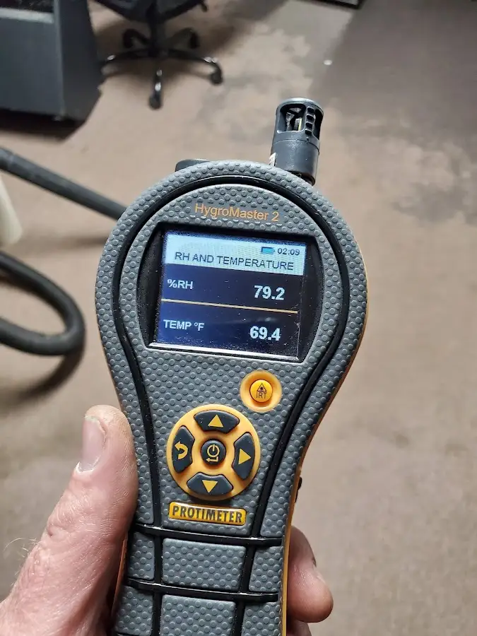 Moisture meter humidity assessment for Mold Remediation & Removal in Walker